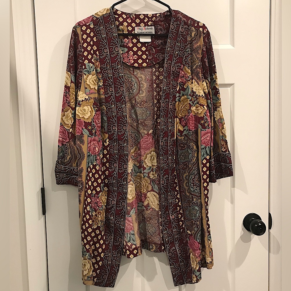 Vintage Patchwork Kimono Style Petite Tracy Richards